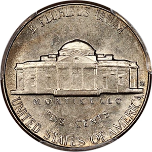 image for: 1947-S 5c PCGS MS66 FS