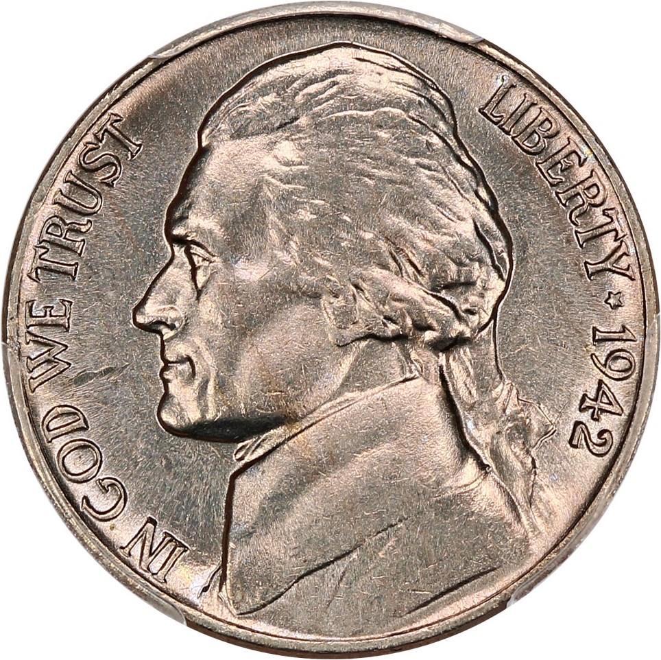 image for: 1942 5c PCGS MS64 (Type 1)