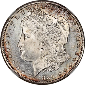 image for: 1889-S $1 NGC MS66