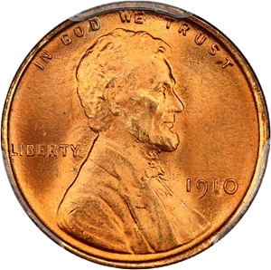 image for: 1910 1c PCGS MS67 RD