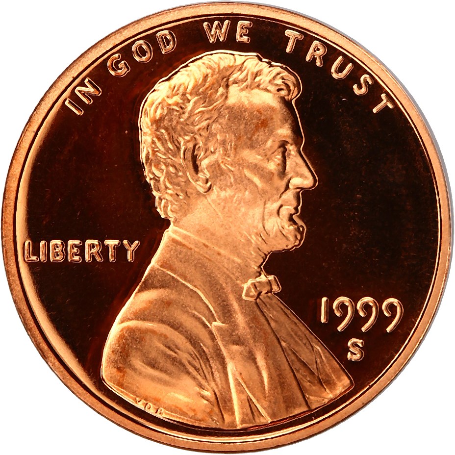 image for: 1999-S 1c PCGS Proof 69 RD DCAM