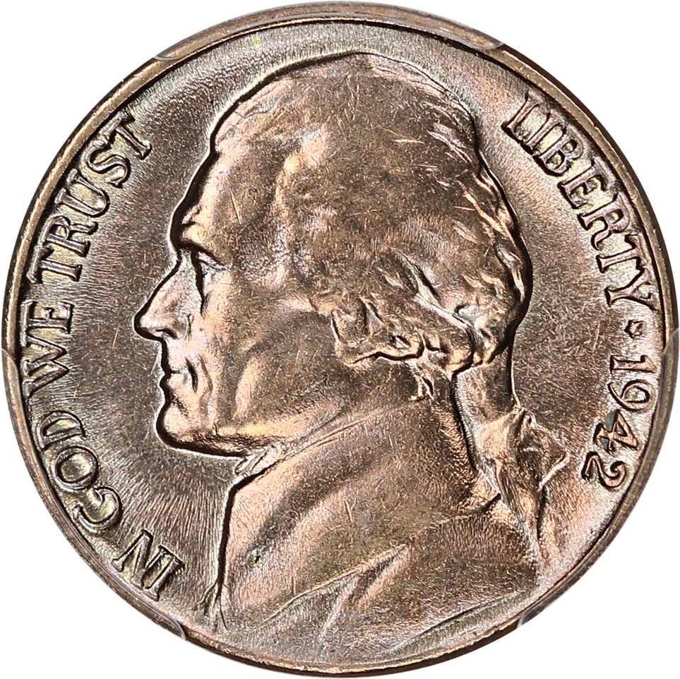 image for: 1942 5c PCGS MS63 (Type 1)
