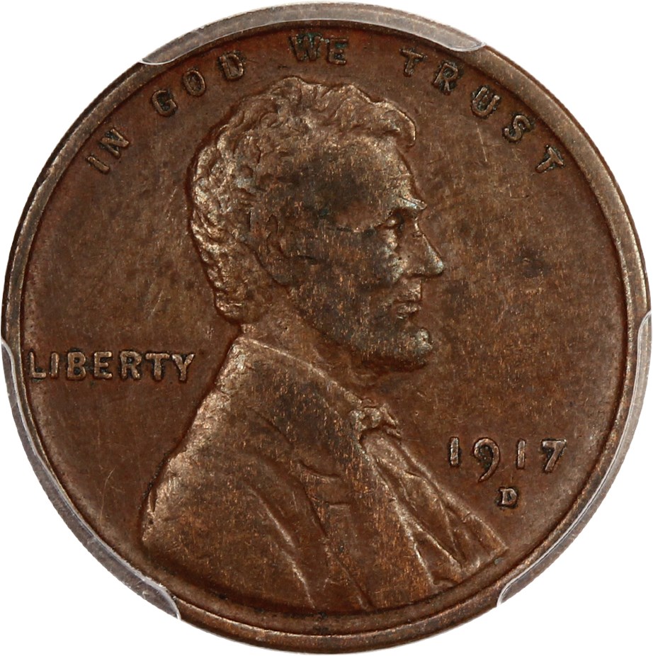 image for: 1917-D 1c PCGS XF40 