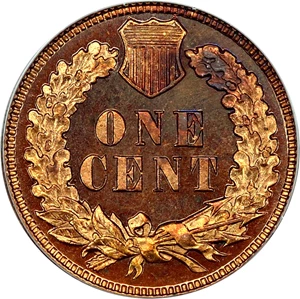image for: 1893 1c PCGS Proof 65 RD