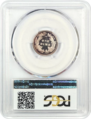 image for: 1871 10c PCGS Proof 66 DCAM