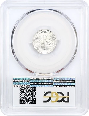 image for: 1947-D 10c PCGS MS66 FB