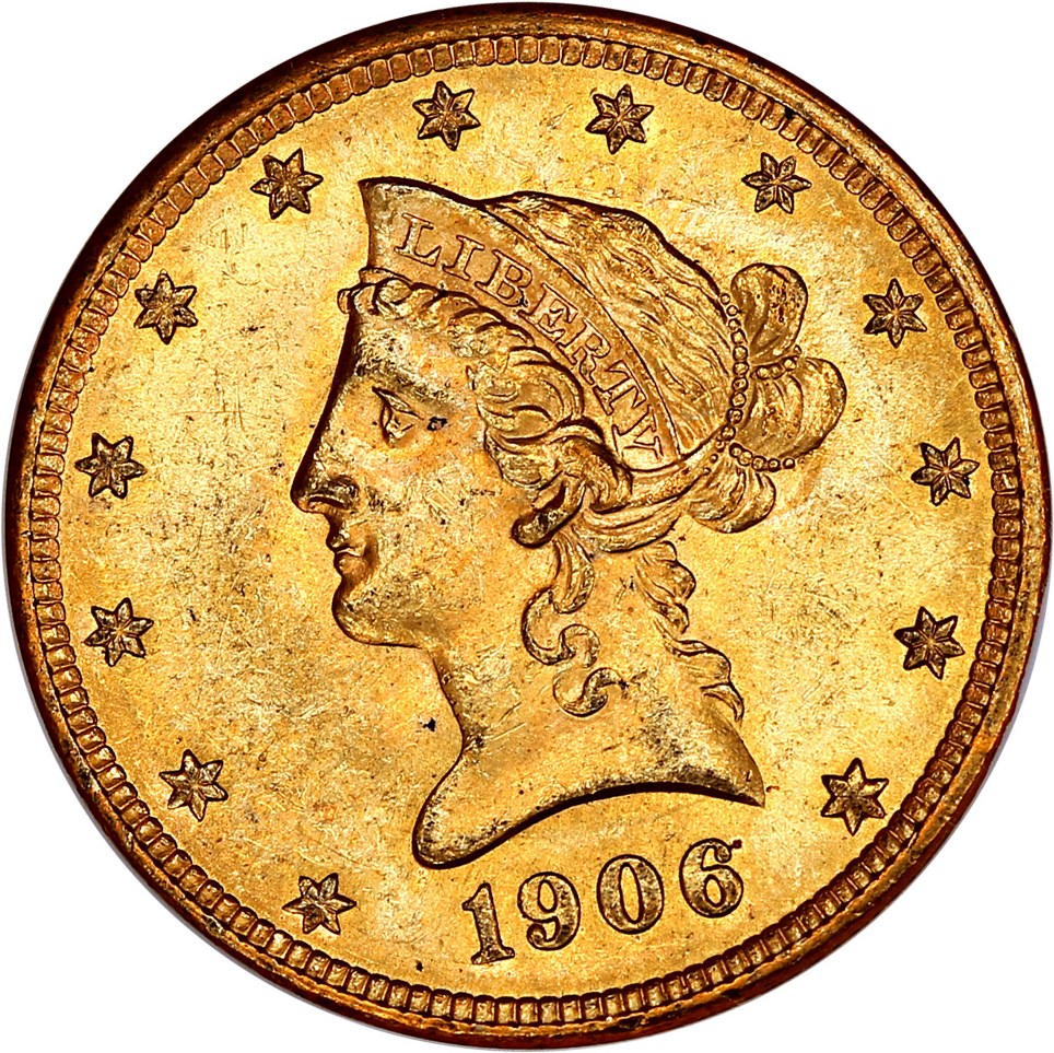 image for: 1906-O $10 NGC/CAC MS62 (OH)