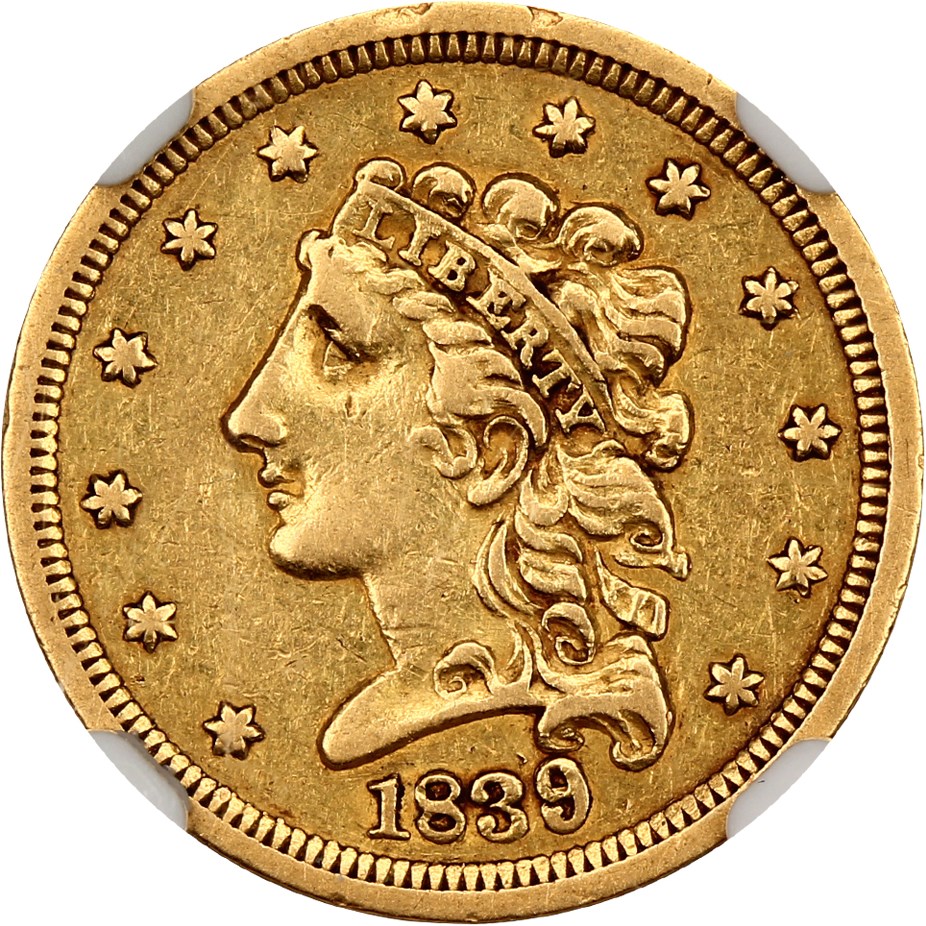 image for: 1839 2 1/2 NGC XF45