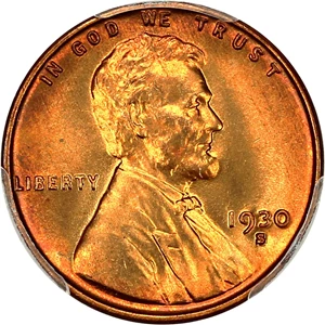 image for: 1930-S 1c PCGS MS67 RD