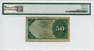 image for: FR. 1379 Fourth Issue Fractional Currency 50c PMG Very Fine 25