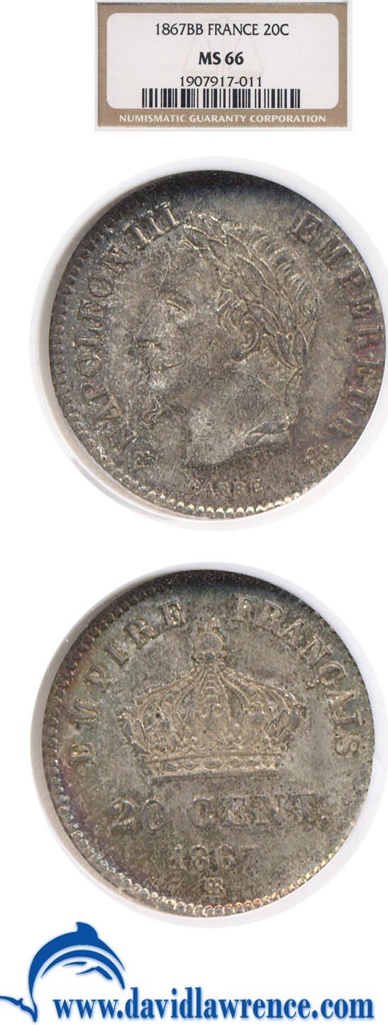 1867-BB 20c MS