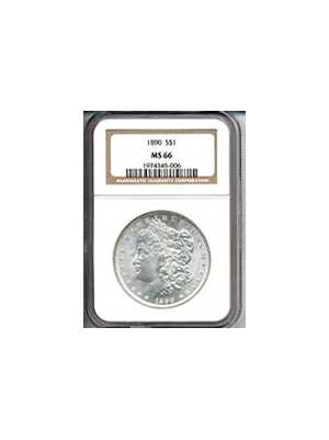 image for: 1890 $1 NGC MS66
