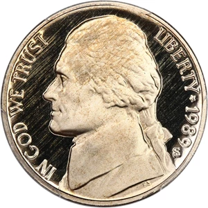 image for: 1989-S 5c PCGS Proof 70 DCAM