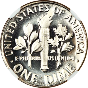 image for: 1967 10c NGC MS68 CAM (Special Mint Set)