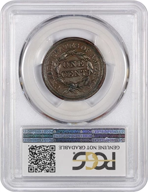 image for: 1852 1c PCGS AU Details (Cleaned)