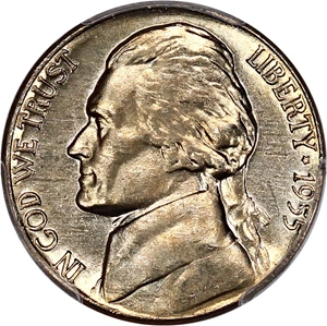 image for: 1955-D 5c PCGS MS66 FS