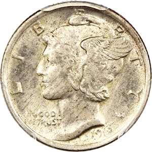 image for: 1918 10c PCGS AU58