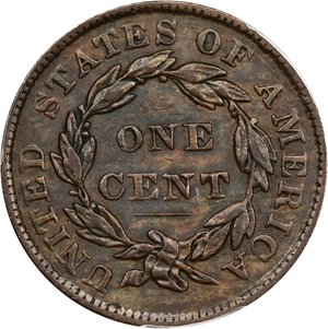 image for: 1837 1c PCGS XF Details (Cleaned, Medium Letters)
