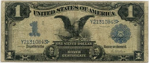 image for: FR. 229 1899 $1 Silver Certificate PMG Fine 12