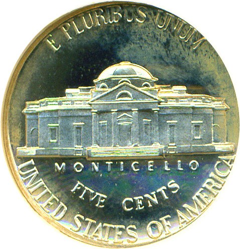 image for: 1971-S 5c  NGC Proof 66 UCameo