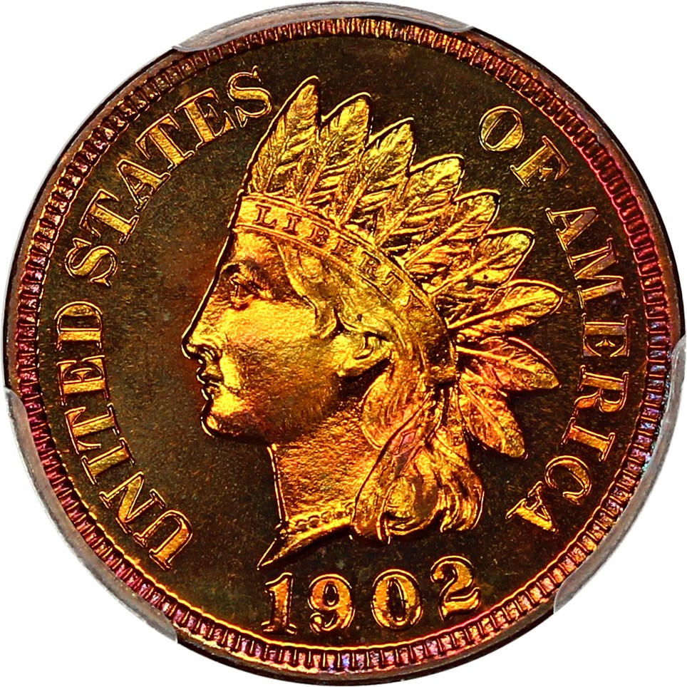 image for: 1902 1c PCGS/CAC Proof 67 RD