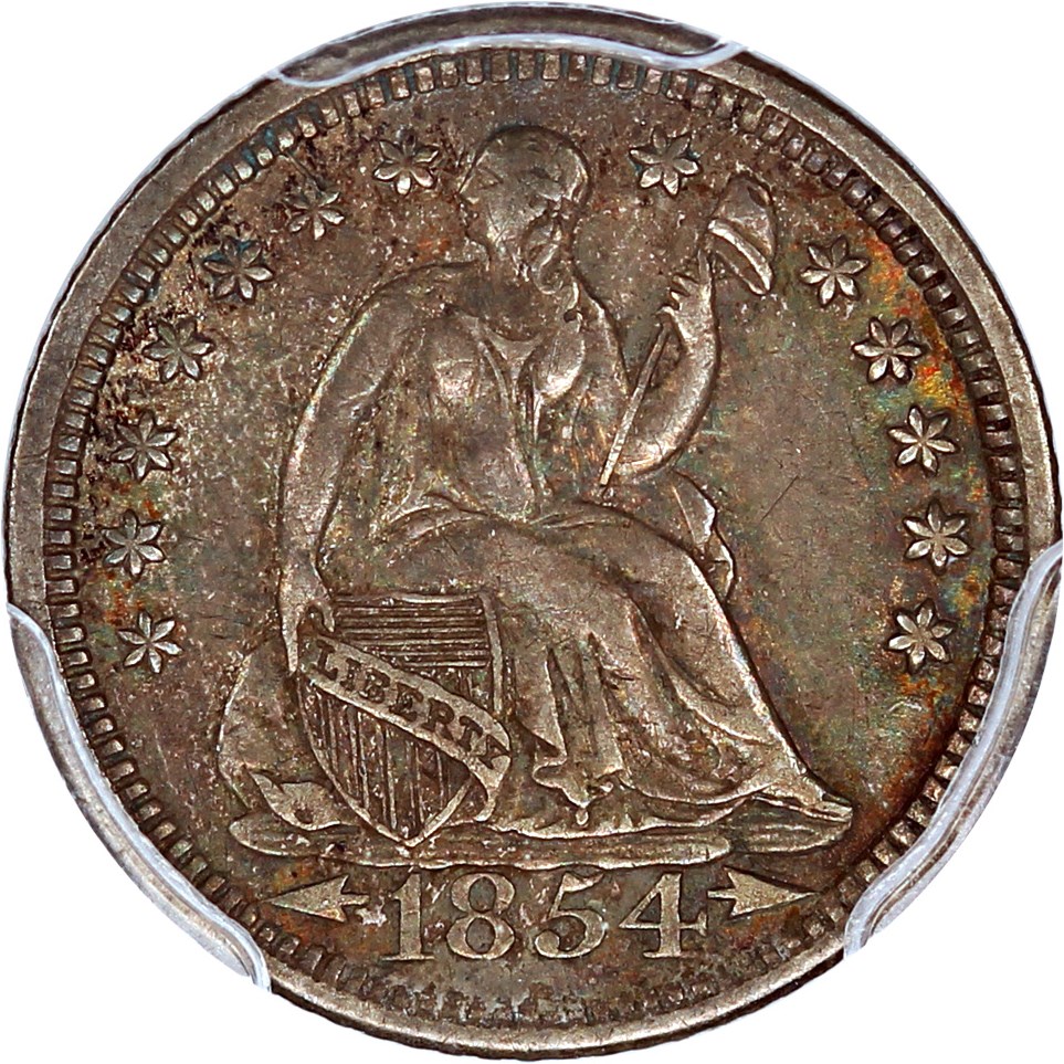 image for: 1854-O H10c PCGS XF45 (Arrows)