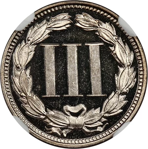 image for: 1866 3cN NGC Proof 66 UCAM