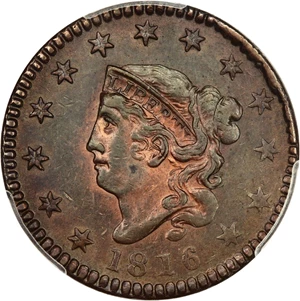 image for: 1816 1c PCGS XF45