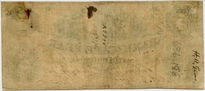 image for: FR. NC90G404 1850s-60s $5 Salem, North Carolina PMG Fine 15 (Previously Mounted, Ink, Annotated)