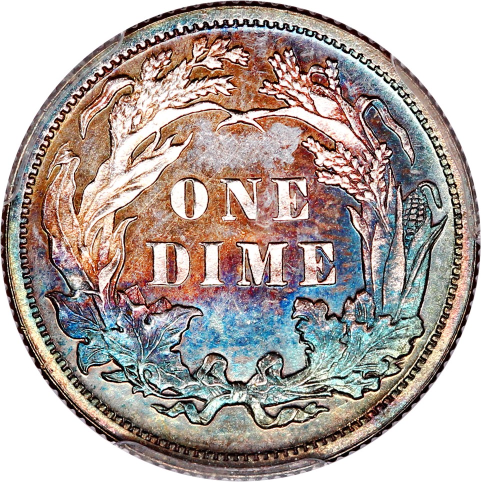 image for: 1877 10c PCGS Proof 63 CAM