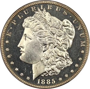 image for: 1885 $1 PCGS Proof 64