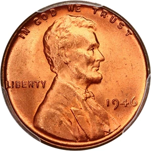 image for: 1946 1c PCGS MS67 RD