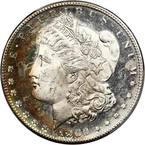 image for: 1882-S $1 PCGS/CAC MS63+ DMPL