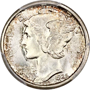 image for: 1925-S 10c PCGS MS64 FB