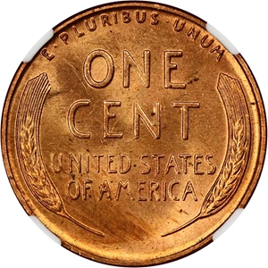 image for: 1952 1c NGC MS67 RD