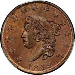 image for: 1819 1c PCGS MS64 BN (Small Date)