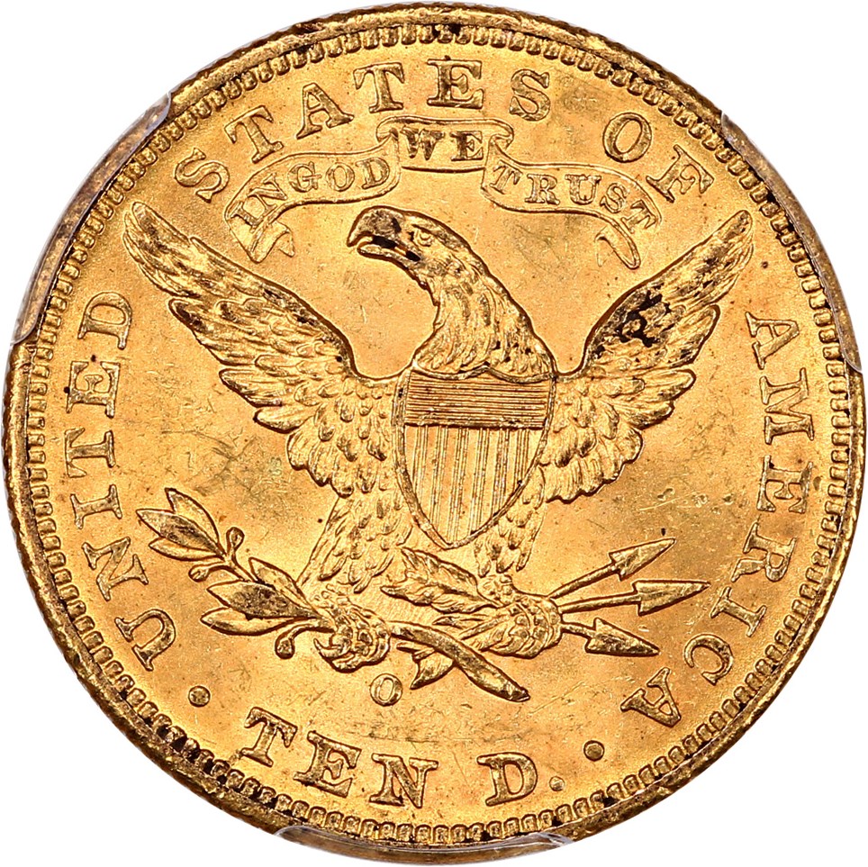 image for: 1899-O $10 PCGS MS61