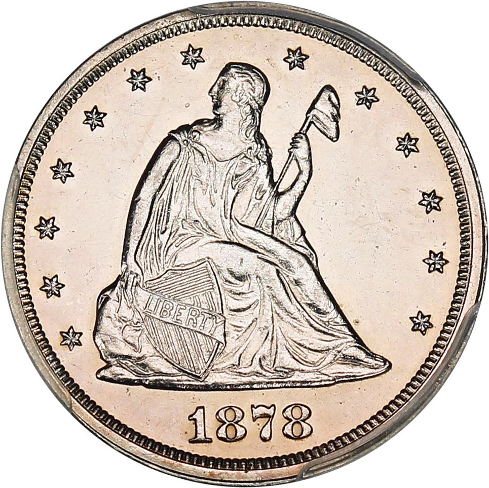 image for: 1878 20c PCGS Proof 61
