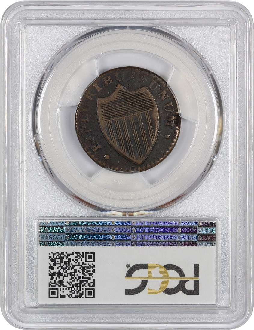 image for: 1787 New Jersey PCGS VF35 (Small Planchet, Plain Shield)