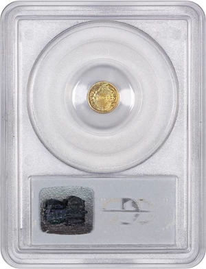 image for: 1872 Cal. Gold 25c PCGS MS60 (BG-818 W H)