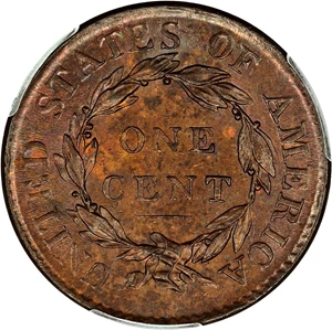 image for: 1819 1c PCGS MS64 BN (Small Date)