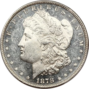 image for: 1878 8TF $1 PCGS MS61 PL