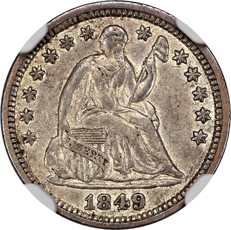 image for: 1849 H10c NGC AU53