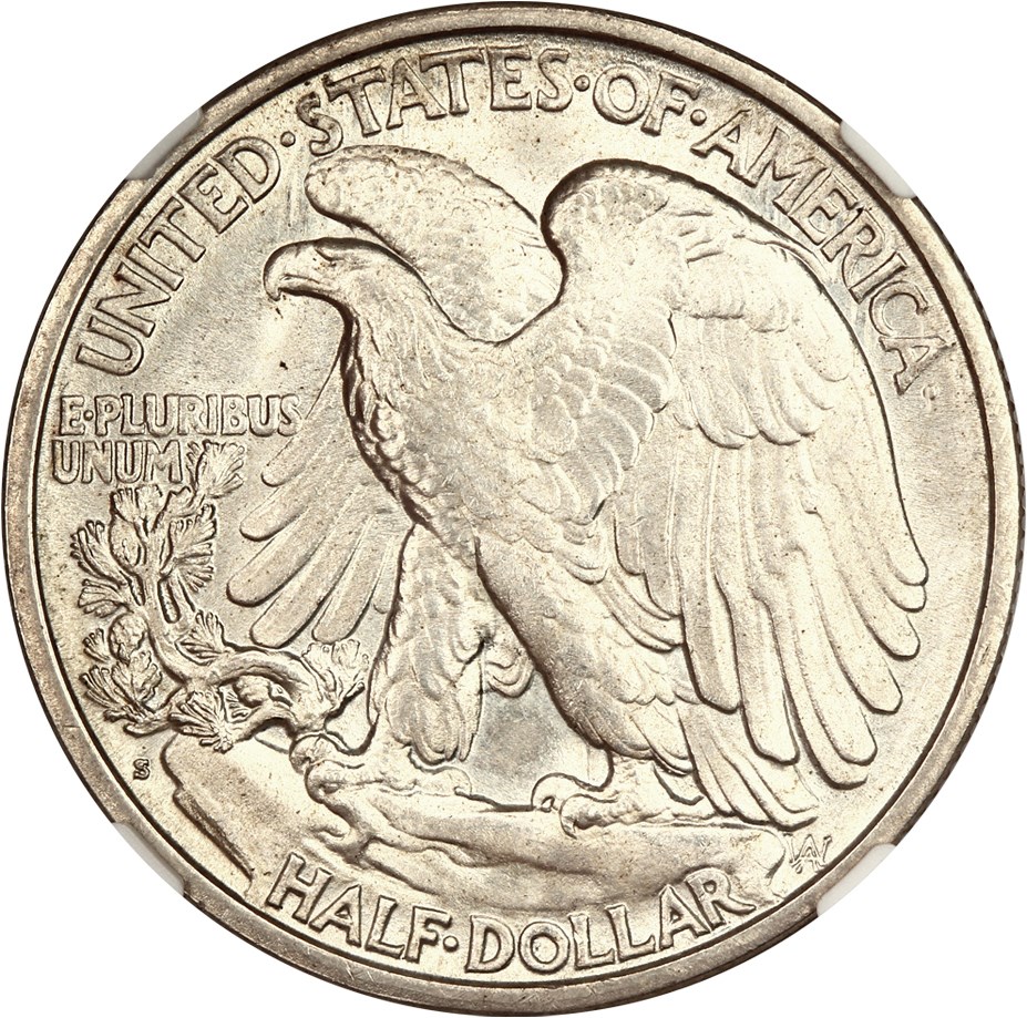 1921 S Walking Liberty Half Dollar Coin Pricing Guide | The Greysheet