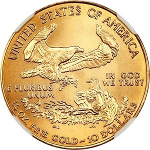 image for: 1996 Gold Eagle $10 NGC MS69