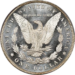 image for: 1887-O $1 PCGS MS65 DMPL