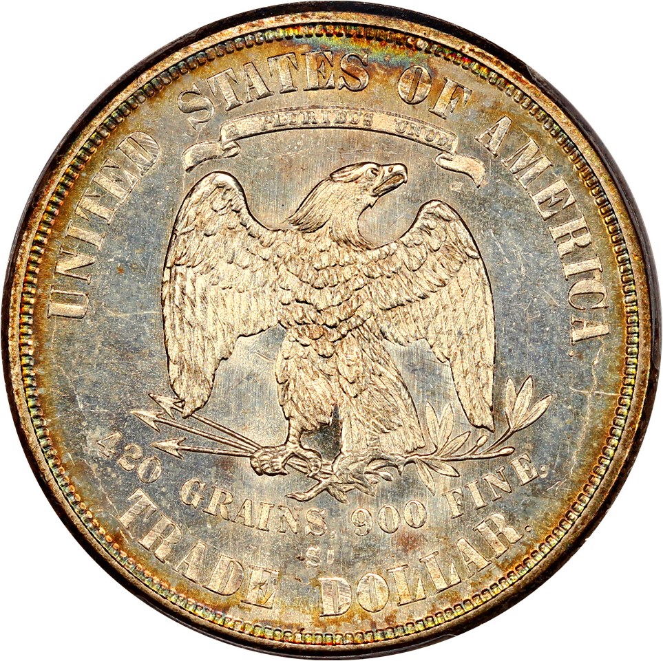 image for: 1875-S/CC Trade$ PCGS MS63