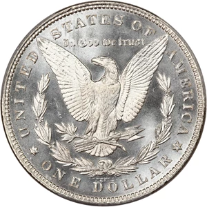 image for: 1887/6 $1 PCGS MS66