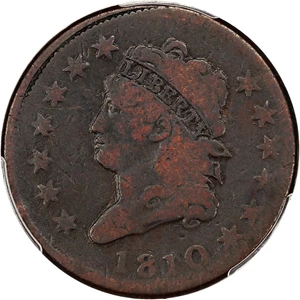 image for: 1810 1c PCGS VG-08