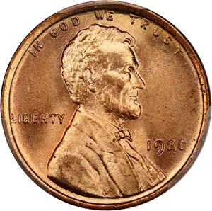 image for: 1920 1c PCGS MS67 RD